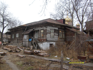Здание бывшей церковно-приходской школы в Барнауле